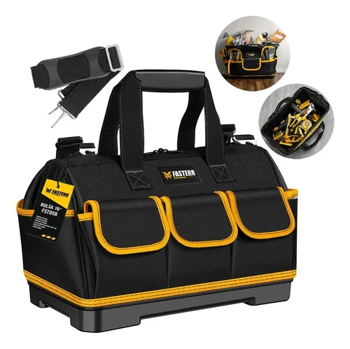 Bolsa Lona P/ Ferramentas Fasterr Fst058 Fundo Emborrachado Preto — R$ 89,90 em Mercado Livre, 21% OFF