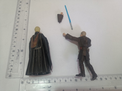 Anakin Skywalker & Palpatine Senador Aotc Incompletos Loose (Usado)