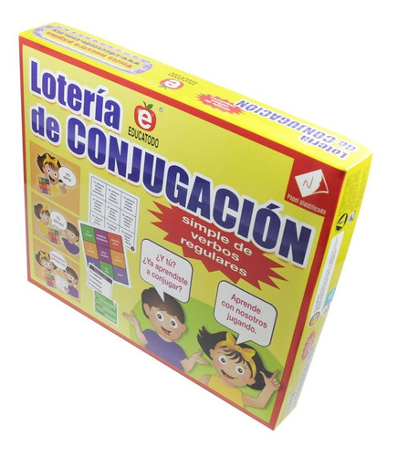 Lotería De Conjugación Simple, Educatodo, M-0044