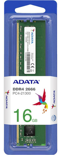 Memoria Ram Adata Ddr4 16gb 2666mhz Udimm Non-ecc