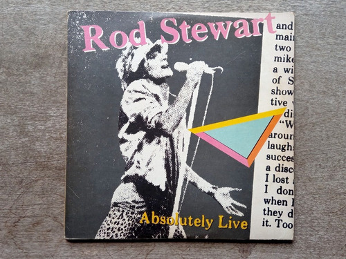 Disco Lp Rod Stewart - Absolutely Live (1982) Doble R5