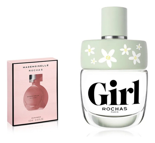 Kit Perfume De Mujer Rochas Girl Blooming Edt Ed. Limitada 1