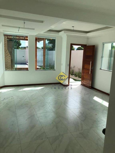 Imagem 7 de 27 de Casa Com 4 Dormitórios À Venda, 160 M² Por R$ 695.000,00 - Recreio - Rio Das Ostras/rj - Ca1815
