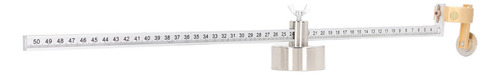 Tocha De Plasma Roller Guide Cutter Circle Clear Scale 50 Cm