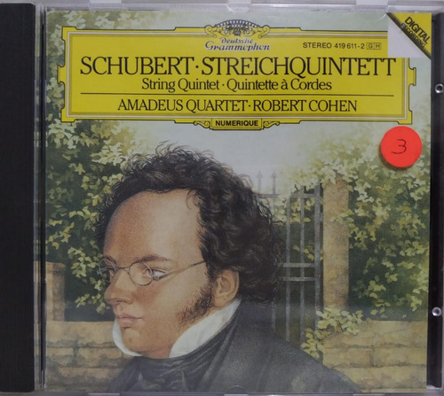 Schubert  Streichquintett Cd Germany