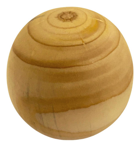 Esfera De Madera 8cm Para Niños Y Bebés Montessori