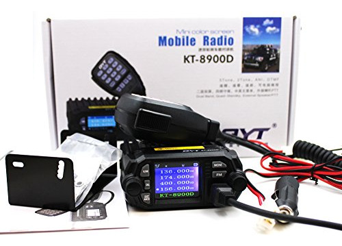 Qyt Kt 8900d Mobile Transceiver Dual Band Quad Standby Vhf