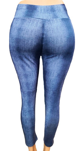 Leggins Jeans Termico Ropa Termica Talla Grande Frio Inviern