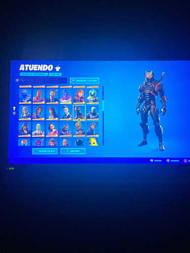 Imagen 2 de 3 de Cuenta De Fortnite Con Caballero Negro.