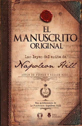 El Manuscrito Original - Napoleon Hill - Libro Nuevo