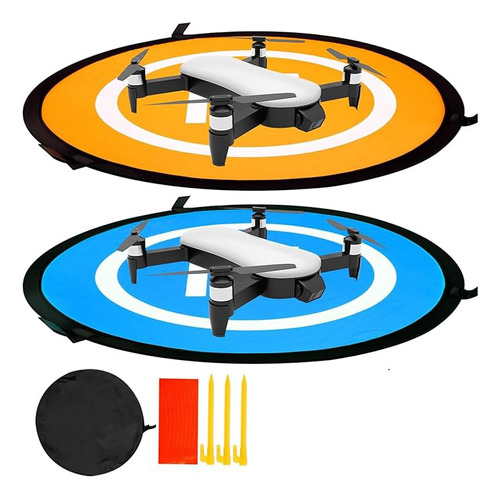 Landing Pads Helipuerto, Pista De Aterrizaje 75cm Para Drone