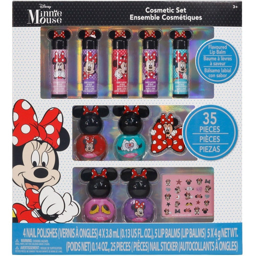 Set De Maquillaje Para Niñas De Minnie Mouse 