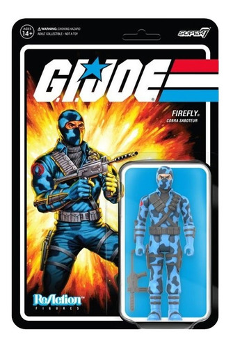 Gi Joe Reaction Firefly (comic Ver.) Super 7 - Tierra Prima