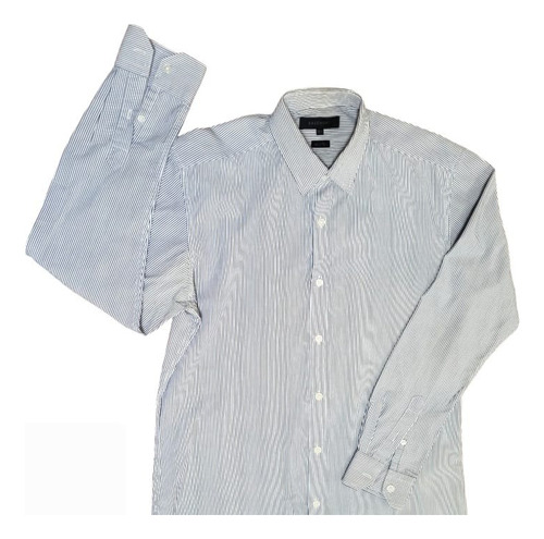 Camisa De Vestir Hombre S Rayada 