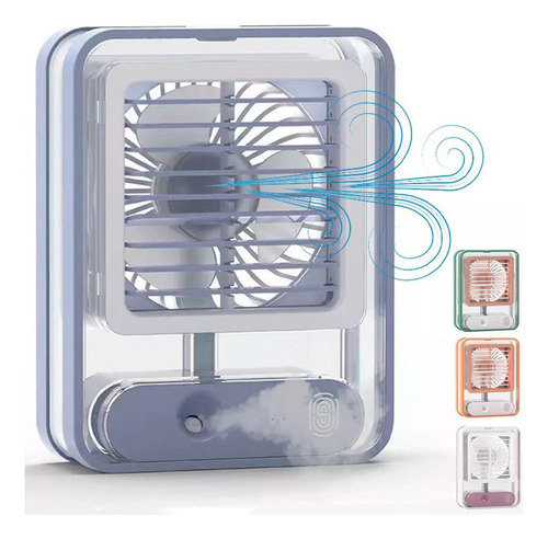 Mini Refrigerador De Mesa Ventilador Portatil Umidificador Cor da estrutura Sortido Cor das pás Branco Diâmetro 1 m Frequência 50 60 hz Material das pás Plástico Quantidade de pás 3 110V/220V
