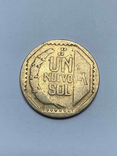 Moneda 1 Sol De Alpaca De 1996