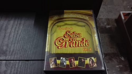 Dvd Lo Mejor De La Salsa En Grande Vol. 4 En Formato Dvd