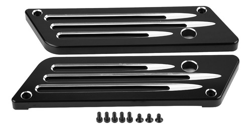 1 Par De Fundas De Aluminio Cnc Para Alforjas De Moto