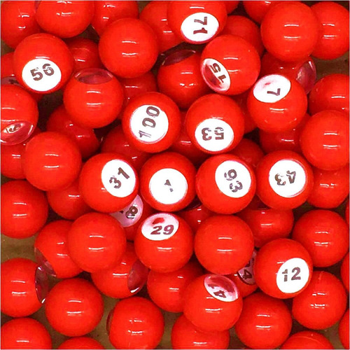 Bolas Para Tombola De Bingo Raffle Balls Number Set 1-100