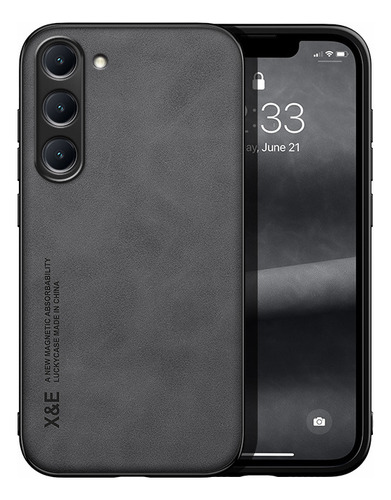 Funda Magnética De Piel For Samsung Galaxy Note Ultra