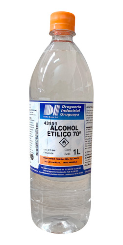 Alcohol Etilico 70% 1l - Diu