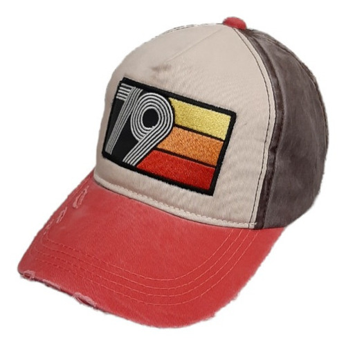 Imagen 3 de 4 de Gorras Cap Vintage 79 Gastada Trucker Parche Bordado Premiun