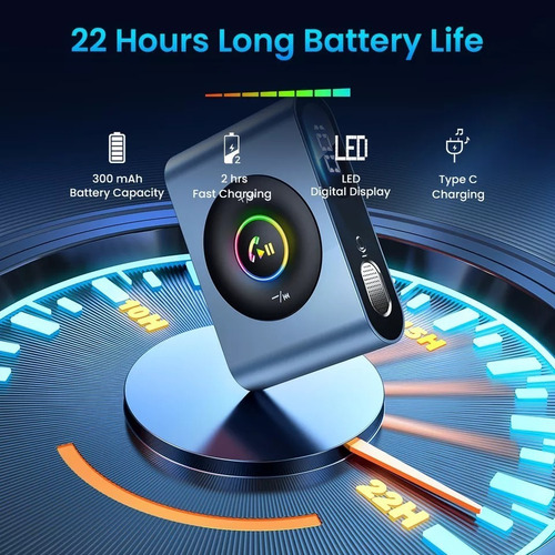 Imagen 6 de 7 de Receptor De Audio Bluetooth Adaptador Auto