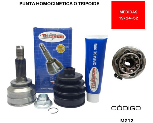 Punta Tripoide Ford Festiva 1.3 1992 1994