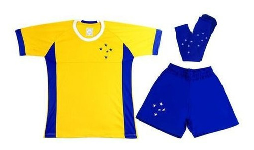 Conjunto Infantil Juvenil Goleiro Cruzeiro