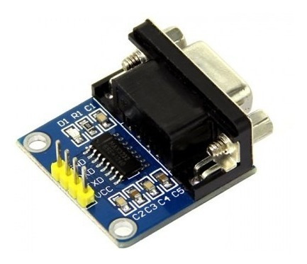 Módulo Conversor Serial Ttl Rs232 Max3232 Max232 Db9 Hembra