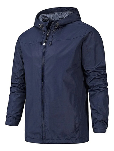 Chaqueta Delgada Para Hombre, A Prueba De Viento, Delgada, Con Cremallera, Bolsa Nueva