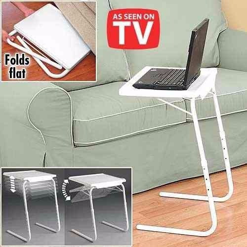 Mesa Table Mate Ii Tv. Ajustable Multiusos Portátil Plegable