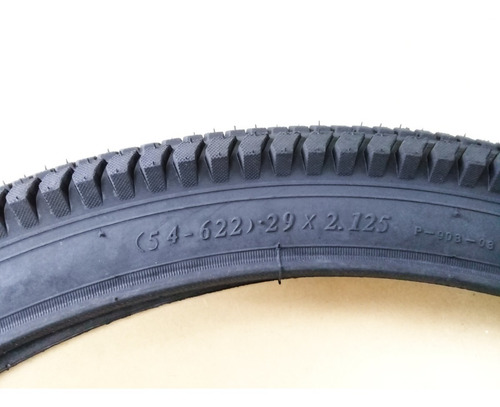 Cubierta Ponely P/ Bici Rod 29x2.125 Semi Lisa
