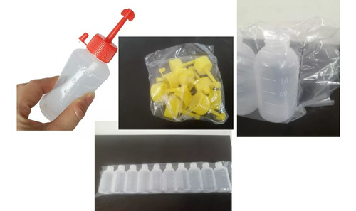 Botella Bote Plastico De 100 Ml Para Semen Paq 100 Pzs