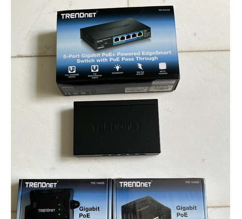 Trendnet Switch Poe+ Inteligente Manejable De  5 Puertos 