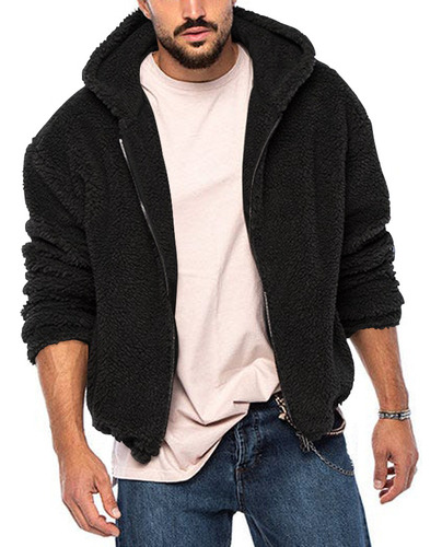 Chaqueta Con Capucha Para Hombre Caliente Casual Moda