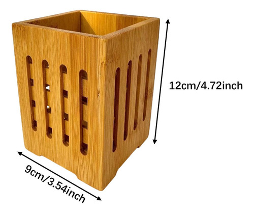 Chopstick Rack Large Capacity Utensil Organizer Bamboo