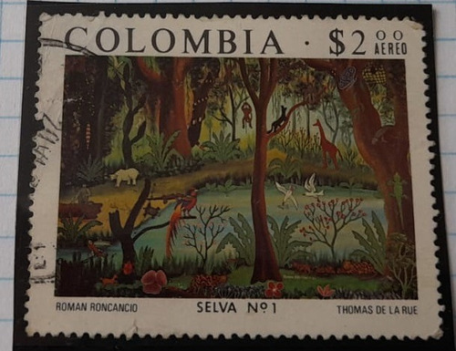 Sello - Colombia - Pinturas 1975