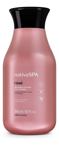 O Boticário Nativa Spa Shampoo Rose 300ml