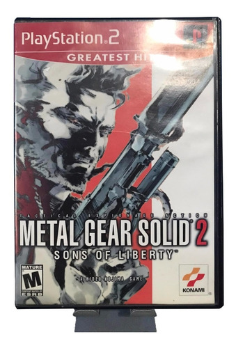 Metal Gear Solid 2: Sons Of Liberty (ps2)