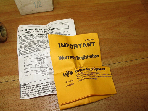 Opw Visi-flow 1431 1/2 *new* Sight Flow Indicator 1/2 Ccb