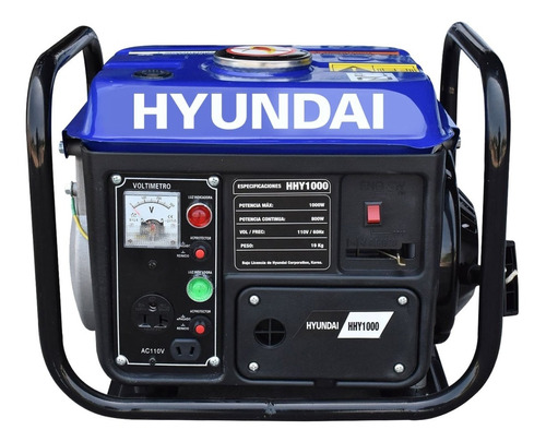 Generador Hyundai Portatil A Gasolina 800-1000w - Hhy1000