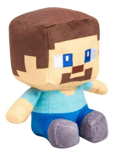 Muñeco De Peluche Steve De Xing Minecraft, Steve, 20 Cm