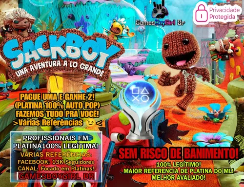 Jogo Sackboy Uma Grande Aventura Ps5 Br Midia Fisica