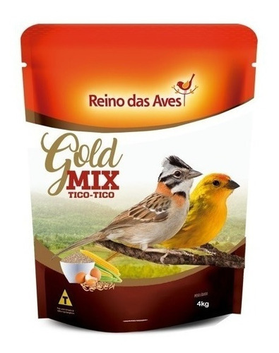 Tico-tico Gold Mix 4kg 