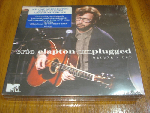 Box Cd Eric Clapton / Unplugged (nuevo Sellado) 2cd + 1dvd