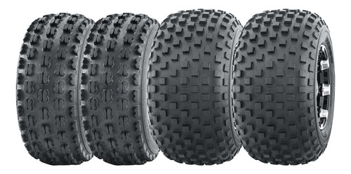 Set Of 4 Wanda Sport Atv Tires 22x7-10 22x7x10 Front & 2 Ugg