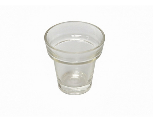 Vaso Porta Vela 5.5 X 5.5 Cm. Vidrio Goldsky