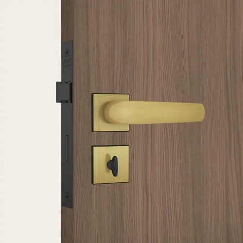 Fechadura Banheiro Roseta Quadrada 823/09 Stam Cor Oxidado E-coat
