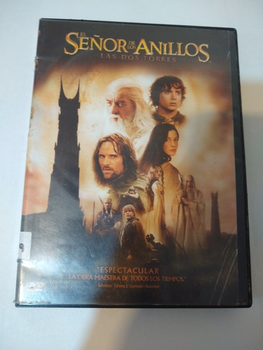 Dvd El Señor De Los Anillos Las Dos Torres 2 Dvd Originales